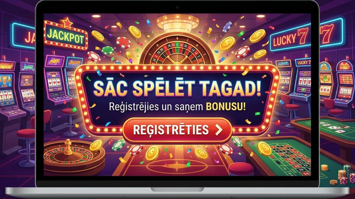 ReÄ£istrÄcija ar bonusu